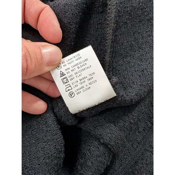 Stizzoli Tweed Blazer women's Small*** black white textured Italy Vintage - Picture 8 of 8